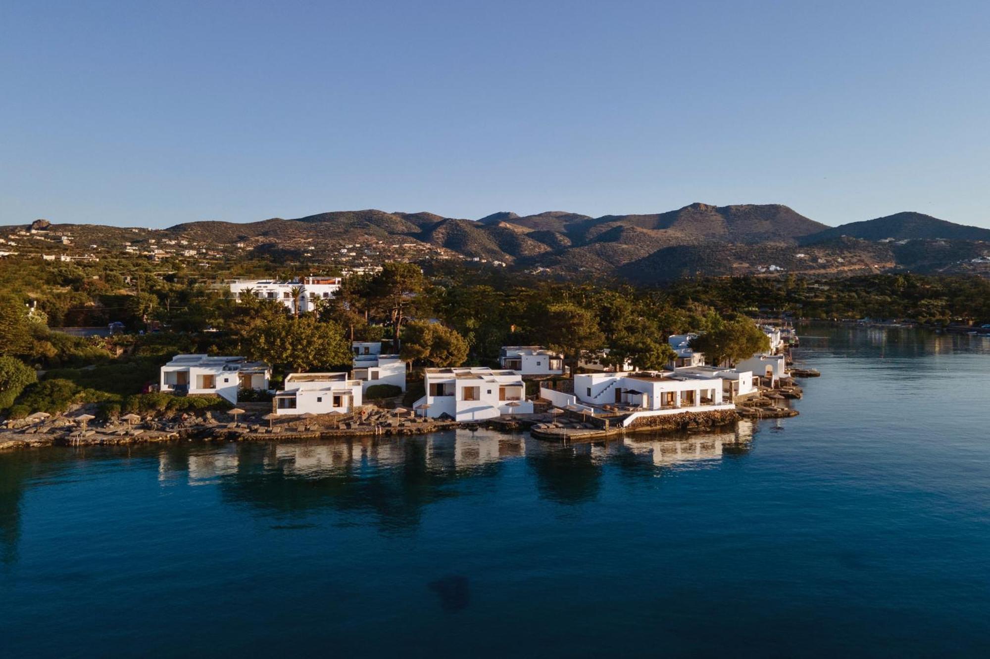 Minos Beach Art Hotel, A Member Of Design Hotels Agios Nikolaos Esterno foto